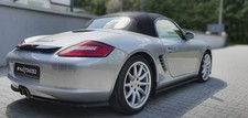 Heck Spoiler Aufsatz Abrisskante passend für Porsche Boxster 987 schwarz Hochgla