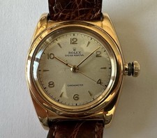 Rolex Bubbleback Oyster Perpetual 14K Rosegold automatic