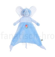 Die Spiegelburg Schnuffeltuch Elefant Kuscheltuch blau Pilz 13966 Baby Glück