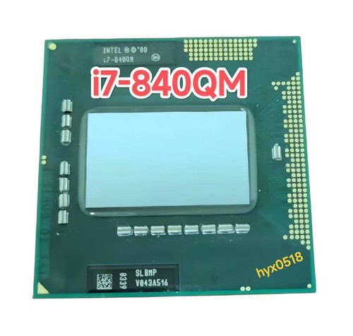 Intel core 840qm cpu - i7, 1.86