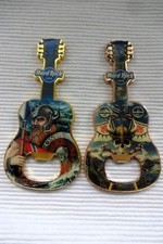 2 HARD ROCK CAFE  MAGNET BOTTLE OPENER  OSLO