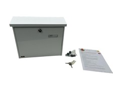 Burg Wächter Briefkasten mit Öffnungsstopp A4 Einwurf-Format EU Norm EN 13724