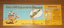 Seltene Werbung FANTA Tick