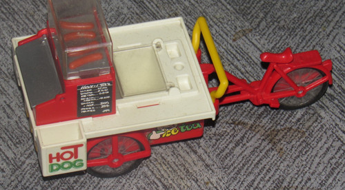 Playmobil hotdog wagen - hotdog,