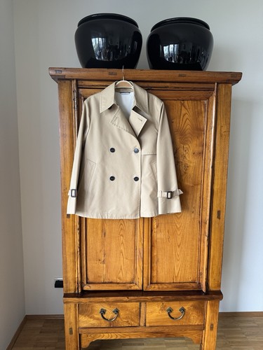 Cropped trenchcoat biglia - trenchcoat,