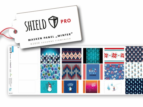 Albstoffe shield pro - shield, masken