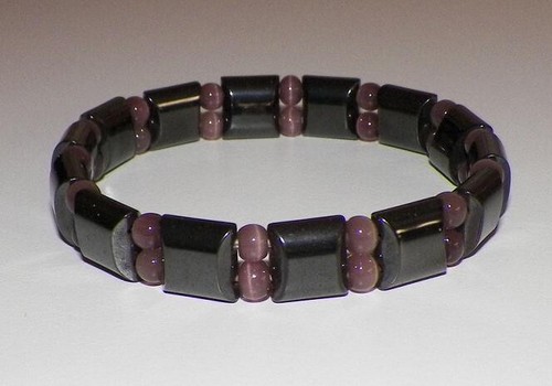 Magnetisches titan armband mit - magnetisches,