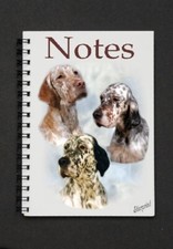 English Setter Dog Notizbuch