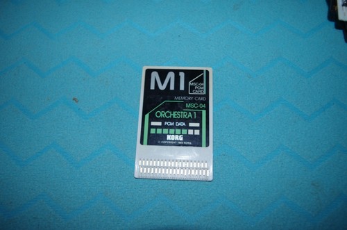 Korg pcm card - m1,