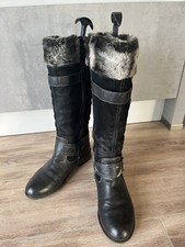 TEX  super tolle warme WINTERSTIEFEL DAMENSTIEFEL 38 SCHNEESTIEFEL schwarz