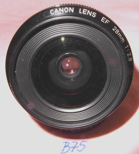Canon lens 28mm 1 2 - ef, /