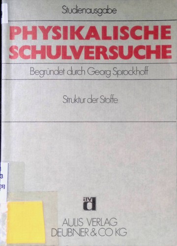 Struktur der stoffe - der,