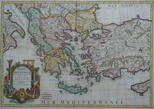 Carte grece - la,
