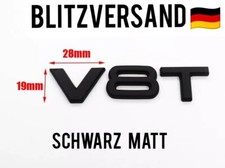 V8T Emblem Aufkleber Logo 3D
