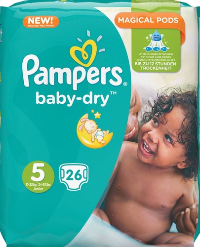 Pampers baby dry 26er 5 - pampers,