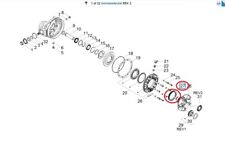 Original Simmering Kardan Dichtungsring Kardan gross Moto Guzzi V85 & V9 NEU
