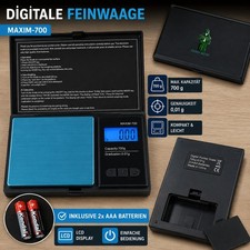 Taschenwaage 01g 700g - 0.01g,