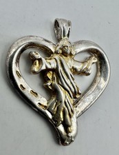 Jesus Mit Herz Anhänger Mit