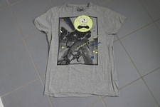 FSBN FISHBONE New Yorker T-Shirt Grafik grau Smiley Kinder Gr. M