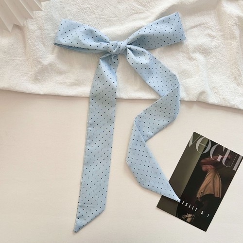 Foulard petit pois blue - foulard, à