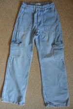? Coole White Leg Jeans/Hose von "ZARA " weites  Bein Gr. 152 -164 TOP?