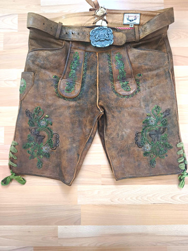 Stockerpoint lederhose kurz - lederhose,