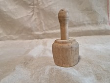 (G) alte Holzbutterform