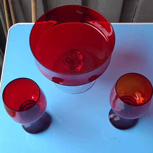 Vintage ddr glas - vintage, set