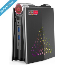 ACEMAGICIAN 4K MINI PC AMD Ryzen 7 5700U 16GB DDR4 RAM 512GB SSD WiFi6 BT Win11