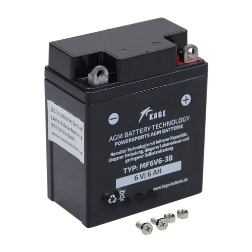 Batterie gel kage - gel, 6n6-3b-1