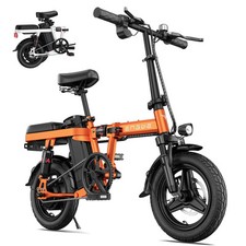 ENGWE T14 Elektrofahrrad 14'' City eBike 250W 48V 10Ah Klapprad 25km/h Moped NEU