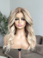 Blond Echthaar Perücke |