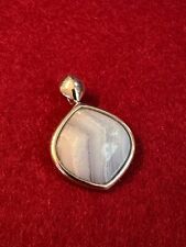 HSE BCI Sogni D‘Oro Chalcedon Anhänger 925er Silber rhodiniert ca. 17,2 ct