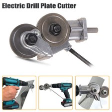 Elektrische Bohrmaschine Schere Bohraufsatz Metallschneider Blechschneider Tools