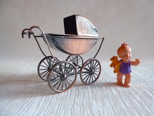 Puppenwagen aus metall und - und, 2