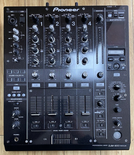 Pioneer djm 900 kanal dj - 4-kanal,