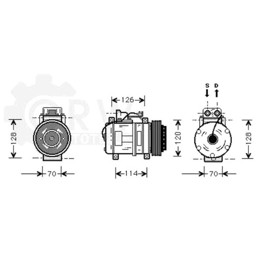Kompressor klimaanlage - kompressor,