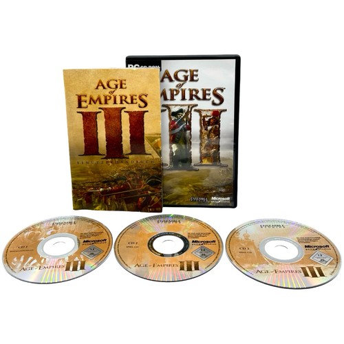 Age empires iii 3 - iii, cds