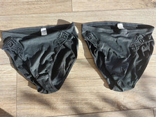2 Stück Mey Emotion Damen Unterwäsche Slip Gr 38 schwarz 