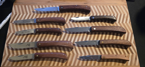 Hippekniep messer konvolut - messer,
