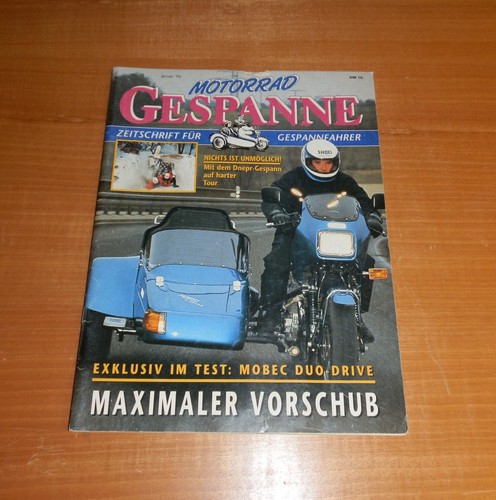 Motorrad gespanne januar - motorrad,