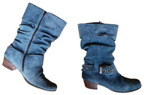 Petrol blaue nubuk leder - petrol-blaue, nubuk-leder