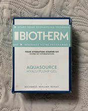 Biotherm Set Hydration Starter Kit Aquasource Hyalu Plump Gel NEU OVP