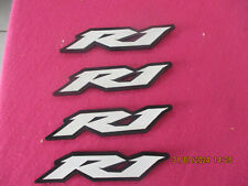 Yamaha R1 Aufkleber/Aufnäher patches biker 4 Stück