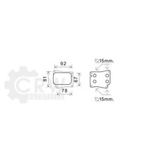 Ölkühler Motoröl für Mercedes-Benz Sprinter 35-T Bus 316 NGT Bj.09-20