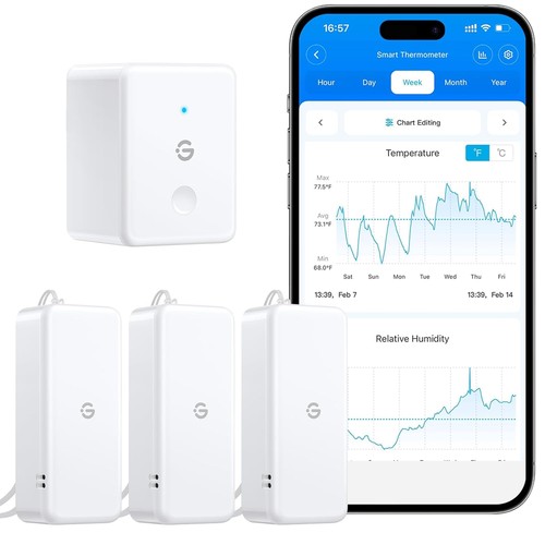 Goveelife wlan thermometer - wlan, 3