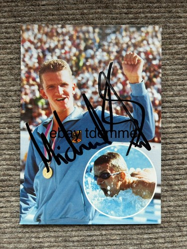 Autogrammkarte michael groß - groß,