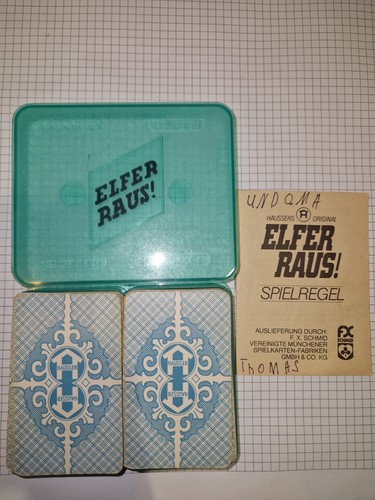 Elfer raus 60er kartenspiel - elfer,