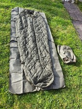 Bundeswehr BW  Schlafsack  Mumienschlafsack Gr. 3 -195 cm original Nässeschutz 