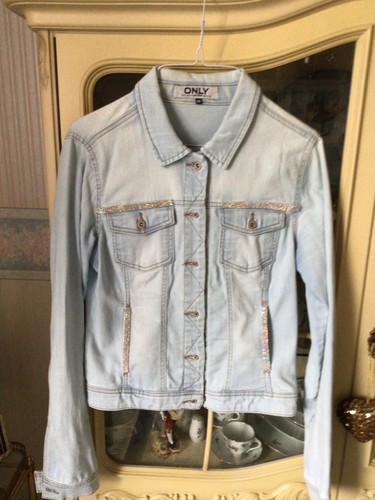 Only jeansjacke hellblau - jeansjacke,
